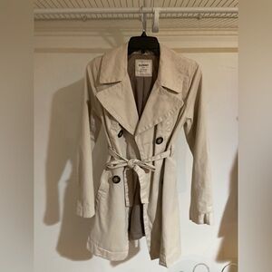 Old navy trench/rain coat size XS